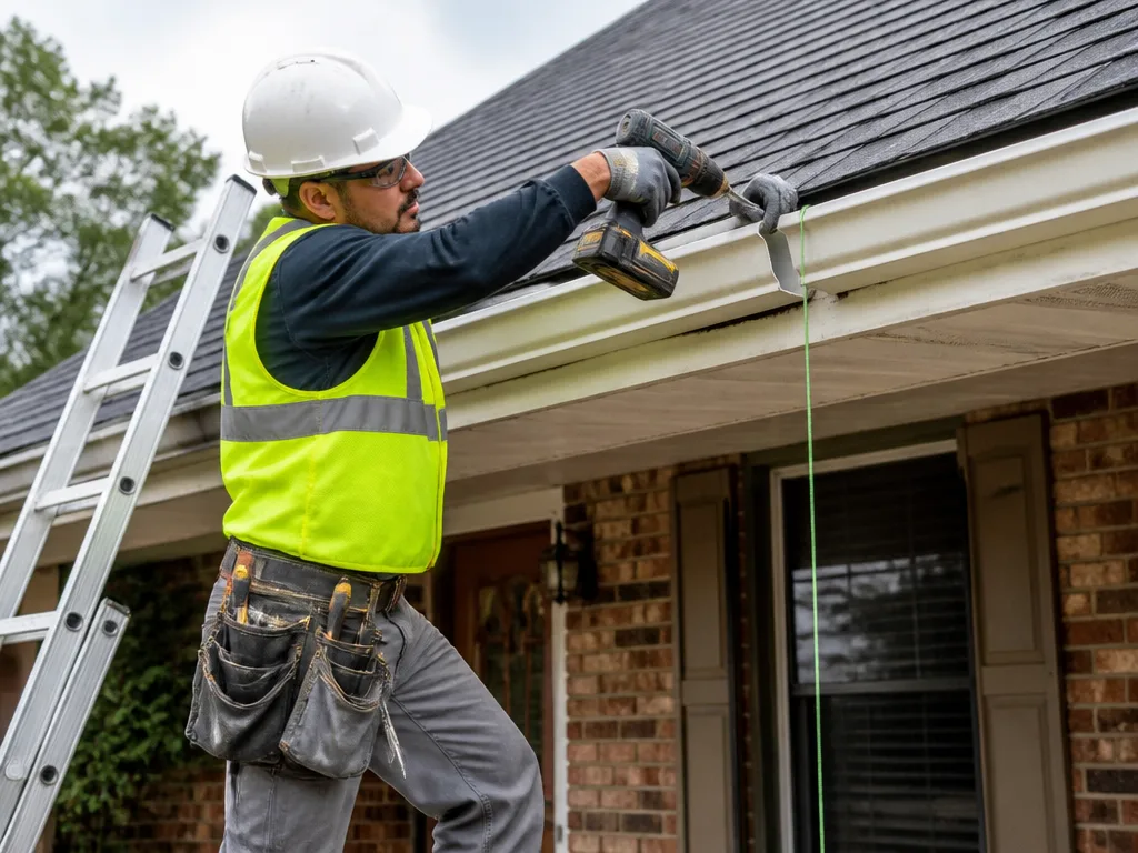 Aluminum Gutter Installation