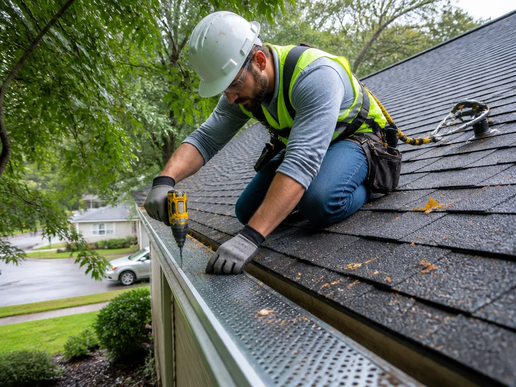 Gutter Guard Installation